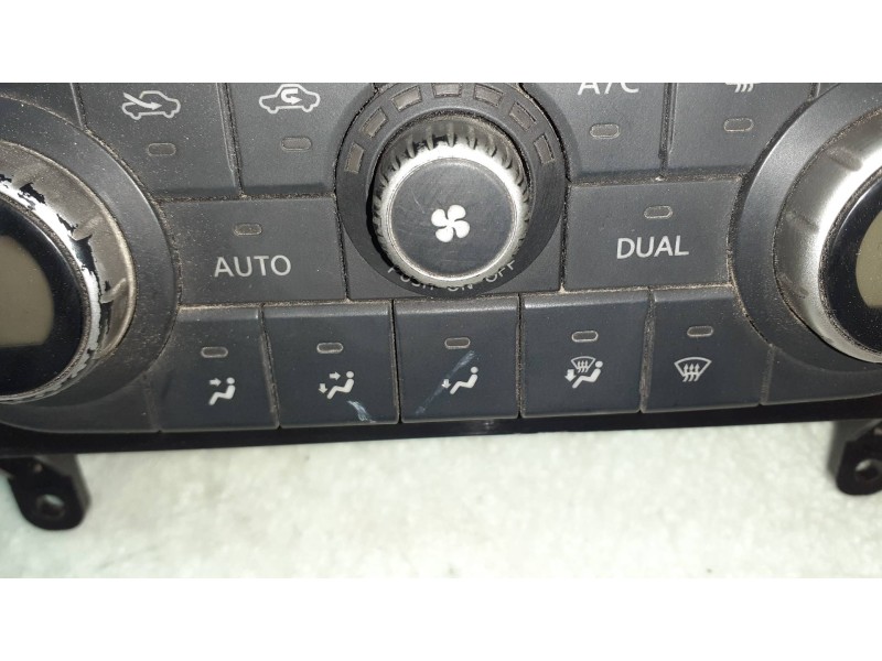 Recambio de mando calefaccion / aire acondicionado para nissan qashqai (j10) acenta referencia OEM IAM 27500JD400 A02000A7700000