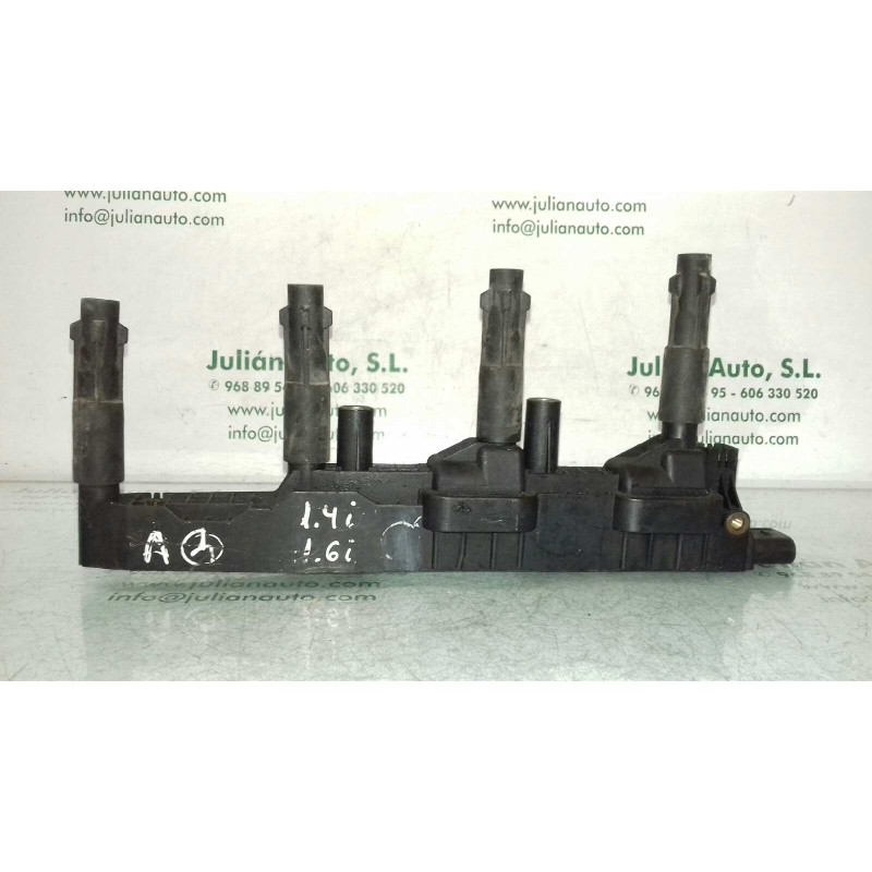 Recambio de bobina encendido para mercedes-benz clase a (w168) 160 (168.033) referencia OEM IAM A0001501380 0221503033 ZS000700T