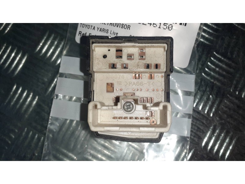 Recambio de mando retrovisor para toyota yaris live referencia OEM IAM 183574 CONECTOR 7 PINES 