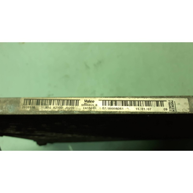 Recambio de condensador / radiador aire acondicionado para nissan qashqai (j10) acenta referencia OEM IAM M1G92100JD200 2010118 
