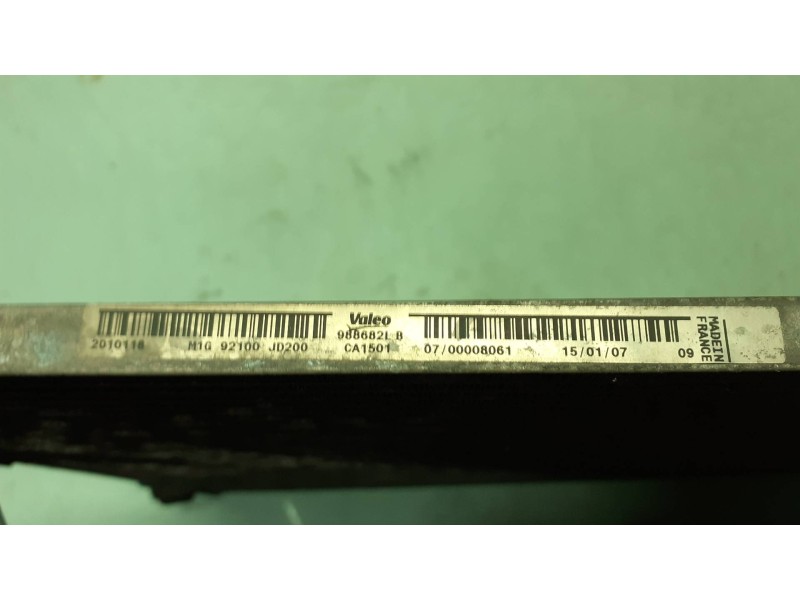 Recambio de condensador / radiador aire acondicionado para nissan qashqai (j10) acenta referencia OEM IAM M1G92100JD200 2010118 