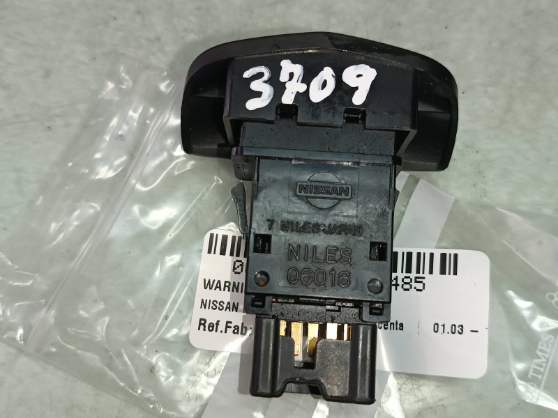 Recambio de warning para nissan primera berlina (p12) acenta referencia OEM IAM 06016 NILES CONECTOR 8 PINES
