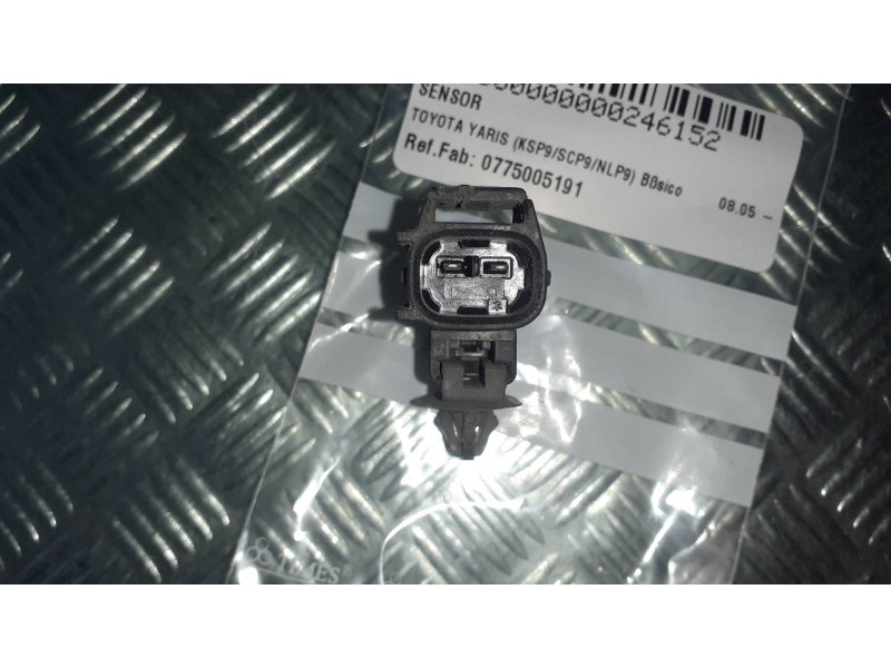 Recambio de sensor para toyota yaris (ksp9/scp9/nlp9) básico referencia OEM IAM 0775005191 CONECTOR 2 PINES TEMPERATURA
