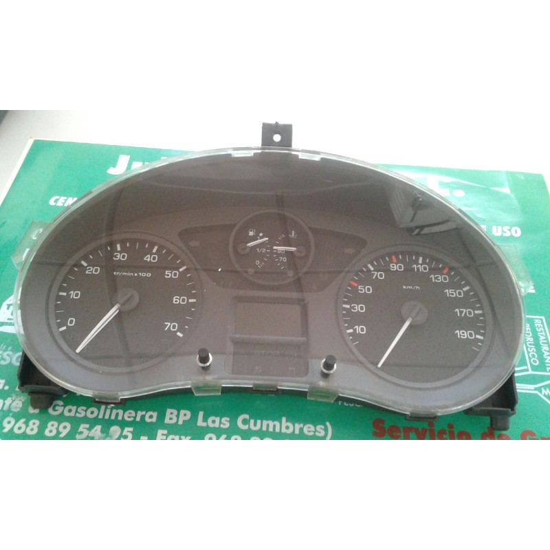 Recambio de cuadro instrumentos para peugeot partner kombi confort referencia OEM IAM 9665983780  MAGNETI MARELLI