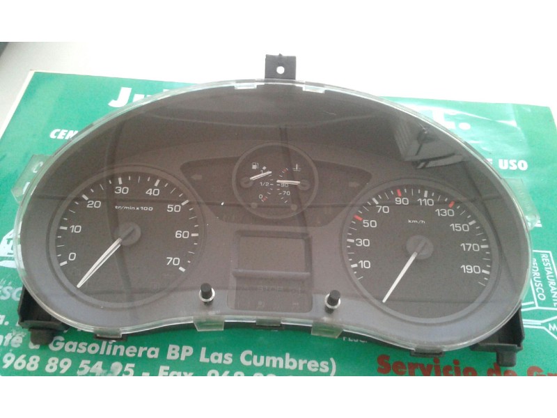 Recambio de cuadro instrumentos para peugeot partner kombi confort referencia OEM IAM 9665983780  MAGNETI MARELLI