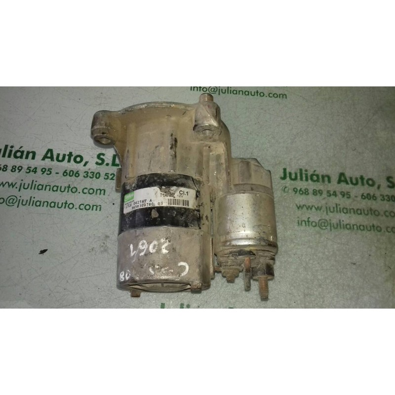 Recambio de motor arranque para citroen c3 1.1 audace referencia OEM IAM 9658308780 TS8E2 VALEO