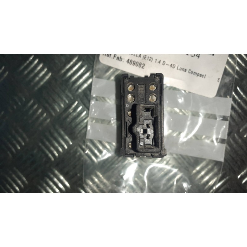 Recambio de interruptor para toyota corolla (e12) 1.4 d-4d luna compact referencia OEM IAM 489082 CONECTOR 2 PINES SECURITY