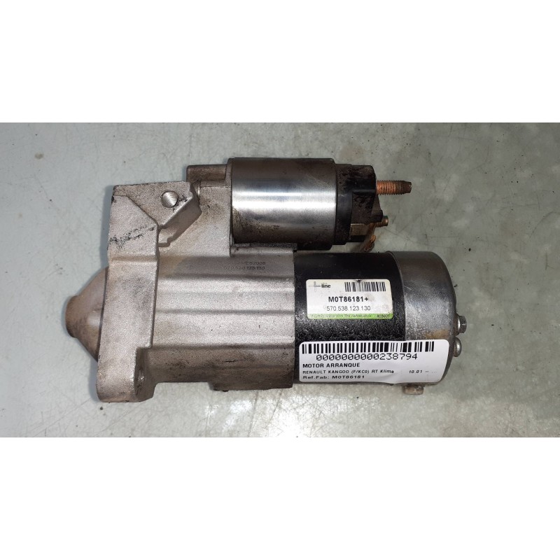 Recambio de motor arranque para renault kangoo (f/kc0) rt klima referencia OEM IAM M0T86181 570538123130 MITSUBISHI