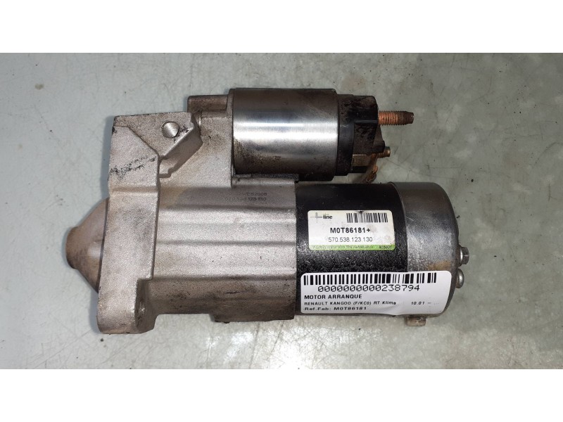 Recambio de motor arranque para renault kangoo (f/kc0) rt klima referencia OEM IAM M0T86181 570538123130 MITSUBISHI