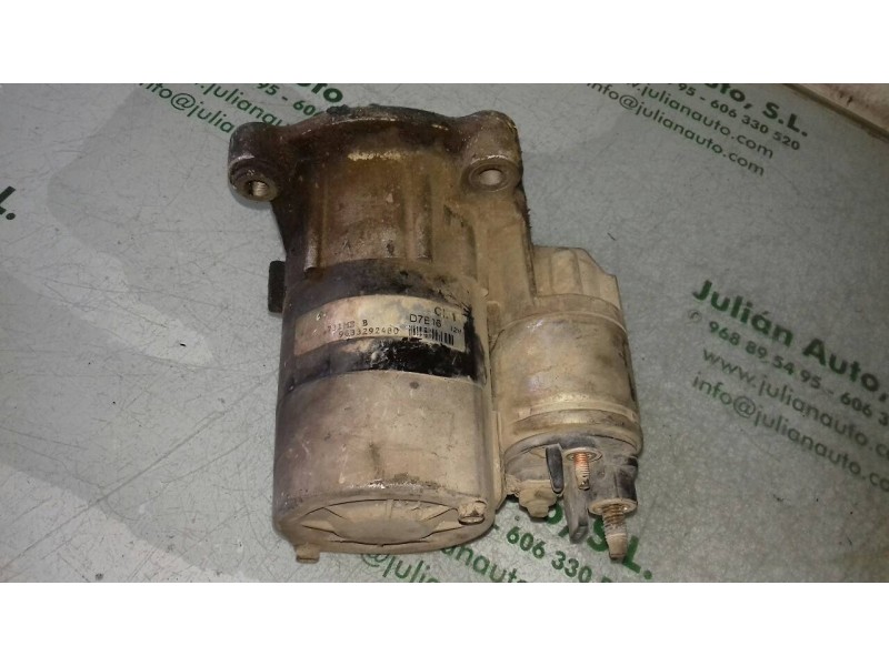 Recambio de motor arranque para citroen c3 pluriel 1.4 referencia OEM IAM 9633292480 D7E16 VALEO