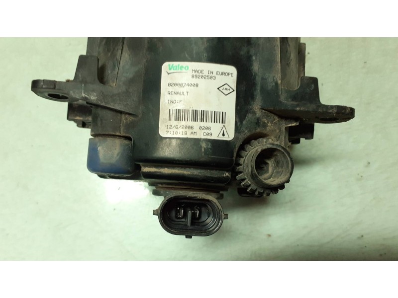 Recambio de faro antiniebla derecho para renault megane ii berlina 5p expression referencia OEM IAM 8200074008 89210094 89202503 Recambio de faro antiniebla derecho para renault megane ii berlina 5p expression referencia OEM IAM 8200074008 89210094 89202503
