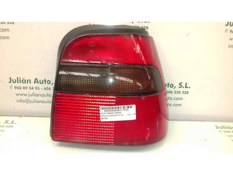 Recambio de piloto trasero derecho para skoda felicia berlina ( 791) glx referencia OEM IAM   