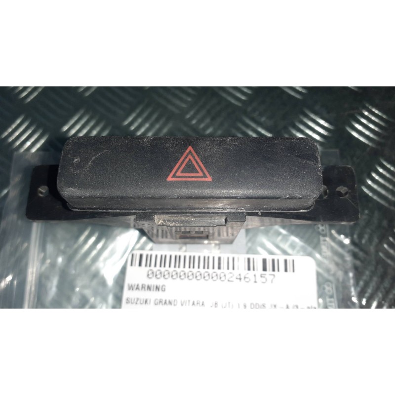 Recambio de warning para suzuki grand vitara jb (jt) 1.9 ddis jx-a (3-ptas.) referencia OEM IAM SP222 CONECTOR 4 PINES ROJO