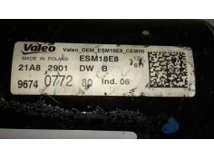 Recambio de motor arranque para citroen c3 pure tech referencia OEM IAM 9674077280 ESM18E8 VALEO 2
