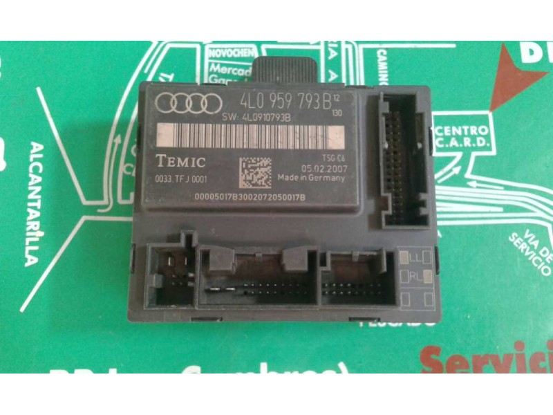 Recambio de modulo confort para audi q7 (4l) 3.0 tdi referencia OEM IAM 4L0959793B DEL-IZQ TEMIC