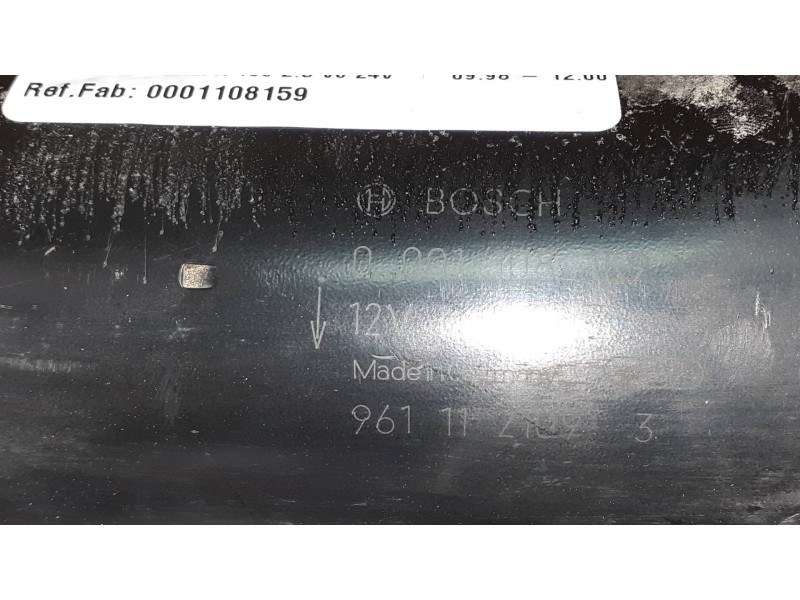 Recambio de motor arranque para alfa romeo 166 2.5 v6 24v referencia OEM IAM 0001108159 9611121093 BOSCH
