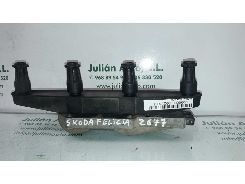 Recambio de bobina encendido para skoda felicia berlina ( 791) glx referencia OEM IAM 047905104 5WP4260 