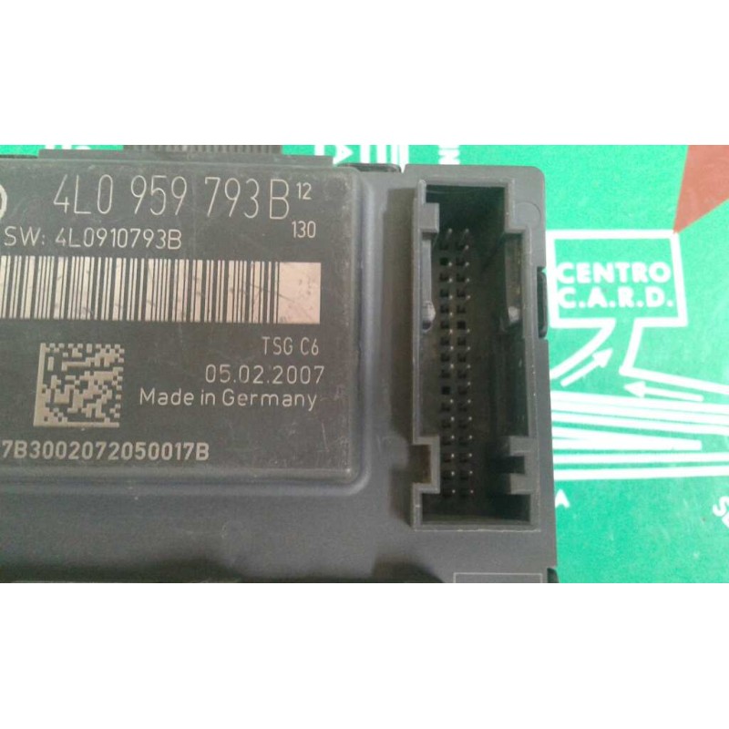Recambio de modulo confort para audi q7 (4l) 3.0 tdi referencia OEM IAM 4L0959793B DEL-IZQ TEMIC