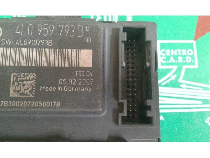Recambio de modulo confort para audi q7 (4l) 3.0 tdi referencia OEM IAM 4L0959793B DEL-IZQ TEMIC