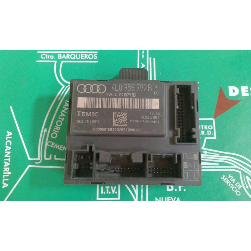 Recambio de modulo confort para audi q7 (4l) 3.0 tdi referencia OEM IAM 4L0959792B DEL-DECH TEMIC