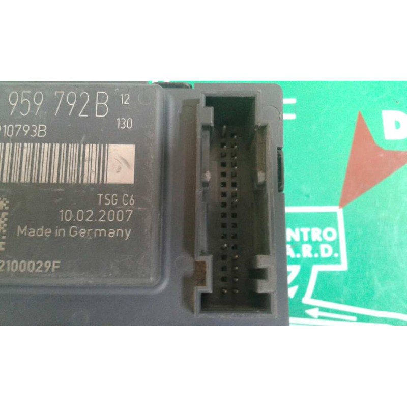 Recambio de modulo confort para audi q7 (4l) 3.0 tdi referencia OEM IAM 4L0959792B DEL-DECH TEMIC