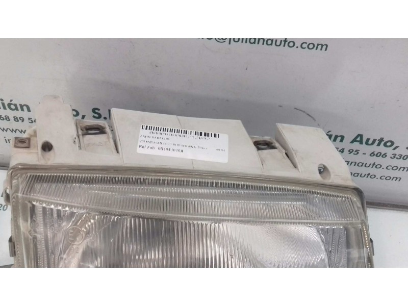 Recambio de faro derecho para volkswagen polo berlina (6n1) básico referencia OEM IAM 6N1941016A 96249600 HELLA