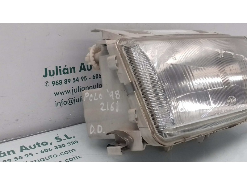 Recambio de faro derecho para volkswagen polo berlina (6n1) básico referencia OEM IAM 6N1941016A 96249600 HELLA