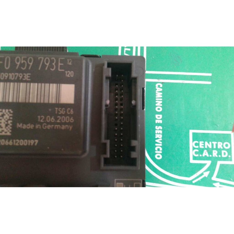Recambio de modulo confort para audi a6 berlina (4f2) 3.0 tdi quattro (171kw) referencia OEM IAM 4F0959793E DEL-IZQ TEMIC