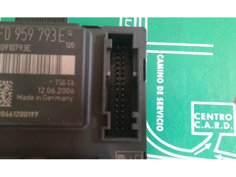 Recambio de modulo confort para audi a6 berlina (4f2) 3.0 tdi quattro (171kw) referencia OEM IAM 4F0959793E DEL-IZQ TEMIC