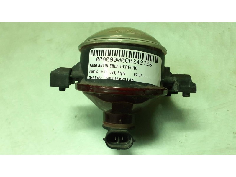 Recambio de faro antiniebla derecho para ford c-max (cb3) style referencia OEM IAM 3M5115K201AA  3M5X15K201AC
