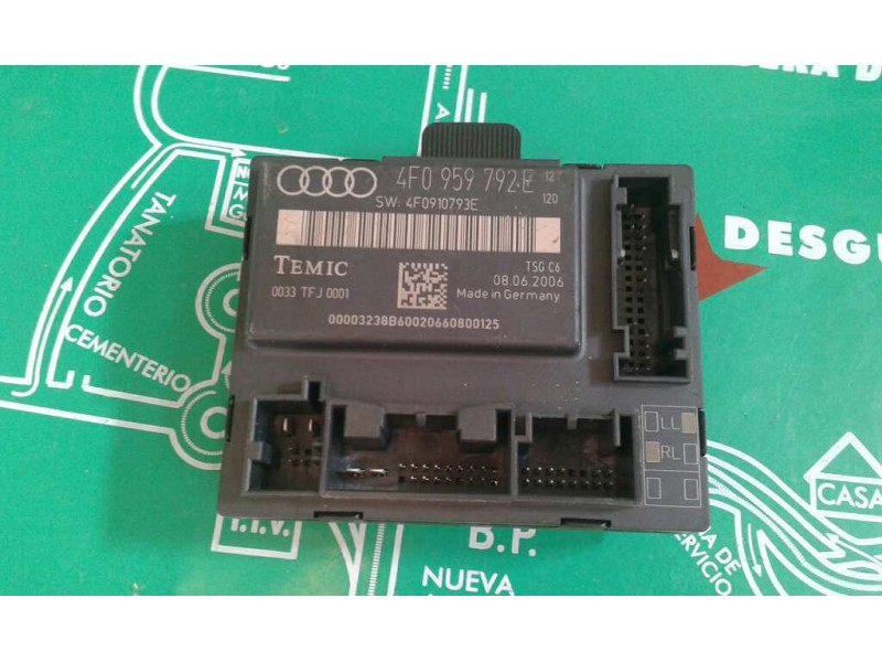 Recambio de modulo confort para audi a6 berlina (4f2) 3.0 tdi quattro (171kw) referencia OEM IAM 4F0959792E DEL-DECH TEMIC