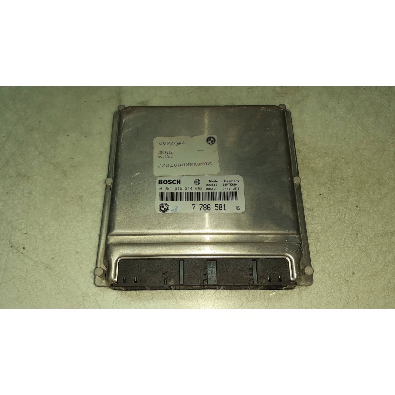 Recambio de centralita motor uce para bmw serie 7 (e38) 730d automático referencia OEM IAM 0281010314 7786581 BOSCH