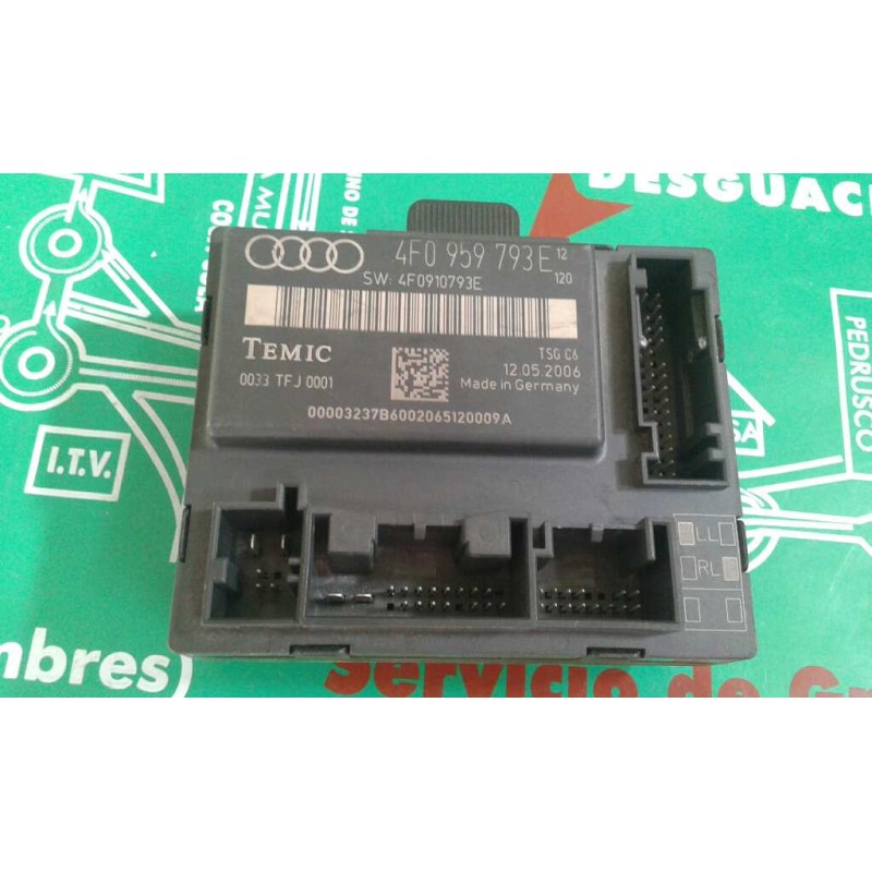 Recambio de modulo confort para audi a6 berlina (4f2) 2.7 tdi referencia OEM IAM 4F0959793E DEL-IZQ 