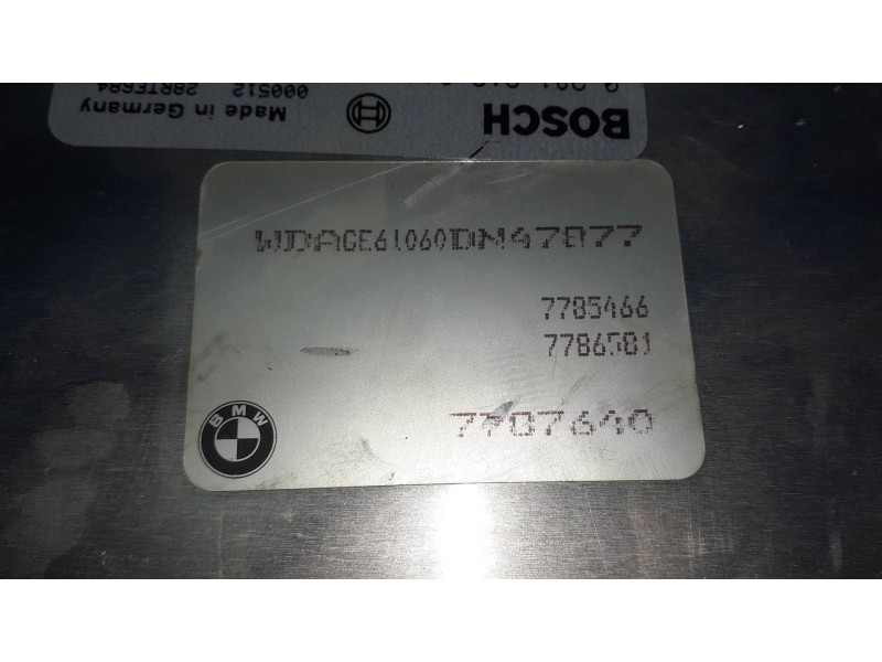 Recambio de centralita motor uce para bmw serie 7 (e38) 730d automático referencia OEM IAM 0281010314 7786581 BOSCH