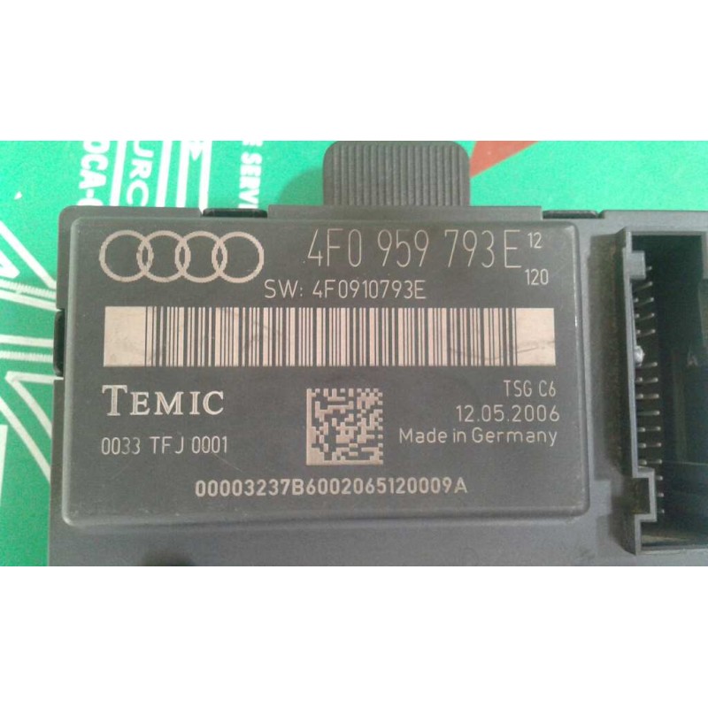 Recambio de modulo confort para audi a6 berlina (4f2) 2.7 tdi referencia OEM IAM 4F0959793E DEL-IZQ 