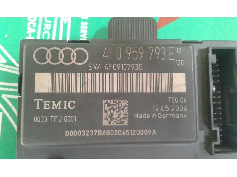 Recambio de modulo confort para audi a6 berlina (4f2) 2.7 tdi referencia OEM IAM 4F0959793E DEL-IZQ 