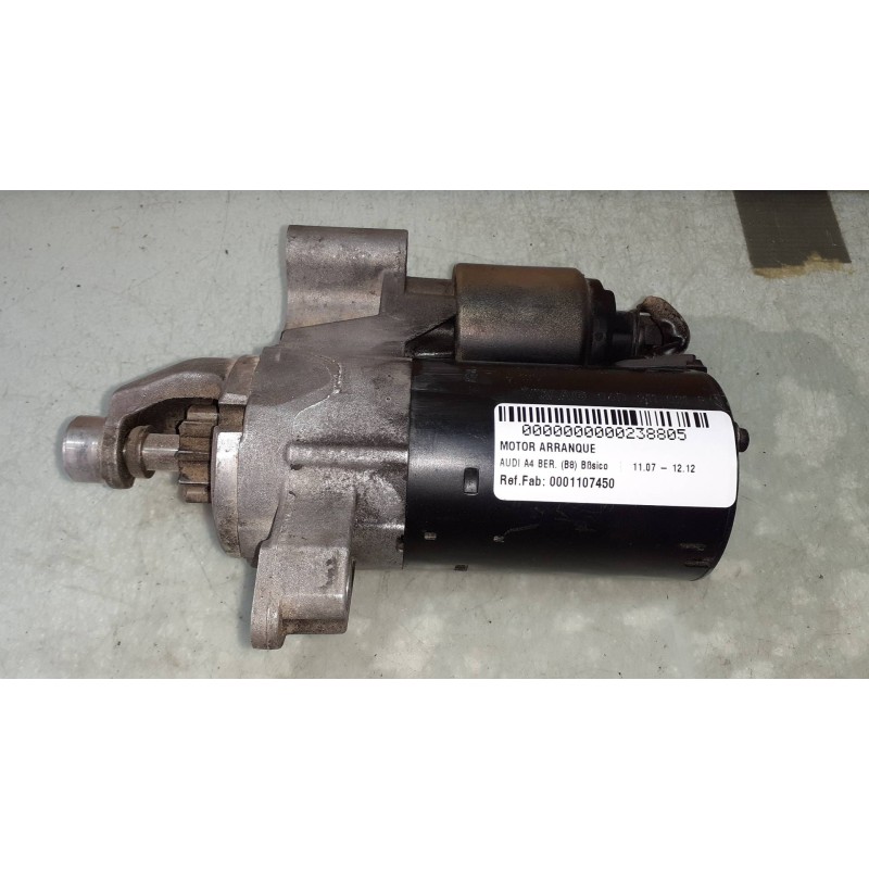 Recambio de motor arranque para audi a4 ber. (b8) básico referencia OEM IAM 0001107450 06D911021B BOSCH