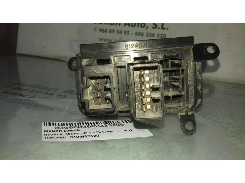 Recambio de interruptor para hyundai coupe (j2) 1.6 fx coupe referencia OEM IAM 612W03130  