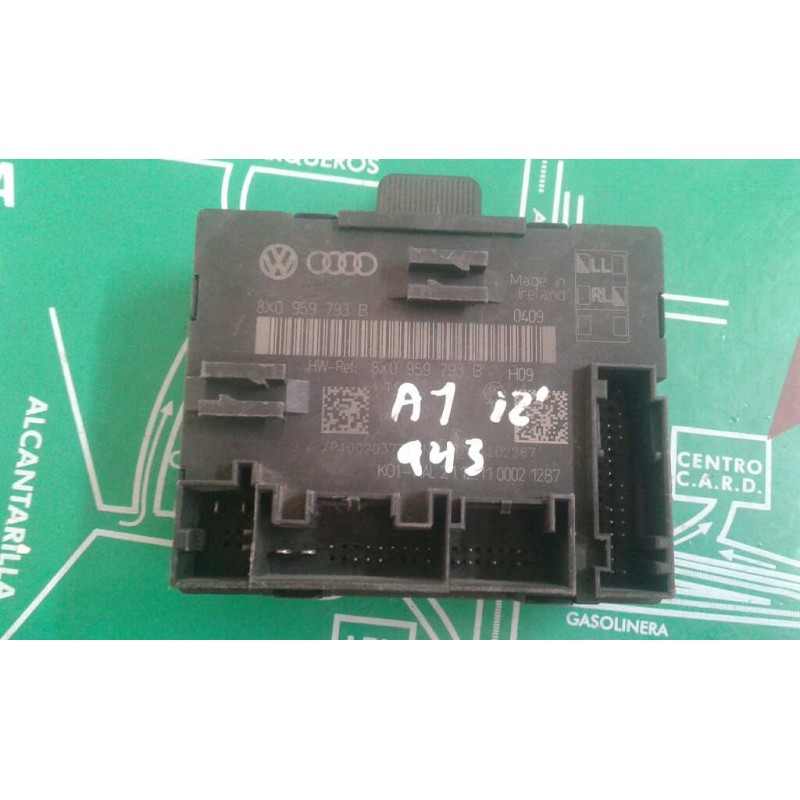 Recambio de modulo confort para audi a1 (8x) attraction referencia OEM IAM 8X0959793B DEL-IZQ LK