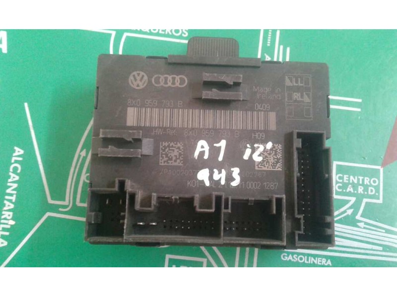 Recambio de modulo confort para audi a1 (8x) attraction referencia OEM IAM 8X0959793B DEL-IZQ LK