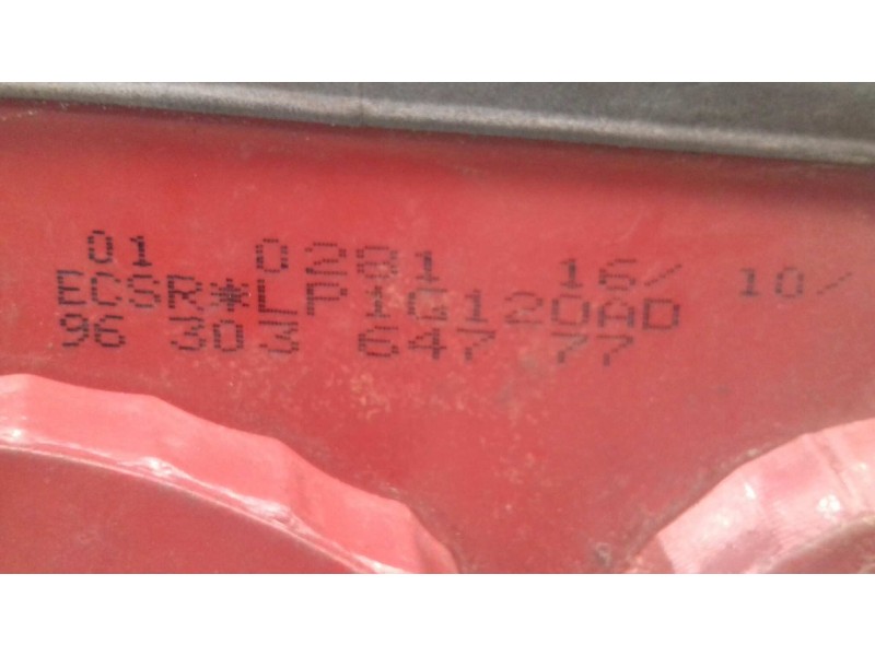 Recambio de piloto trasero derecho para peugeot 406 berlina (s1/s2) srdt referencia OEM IAM 9630364777  