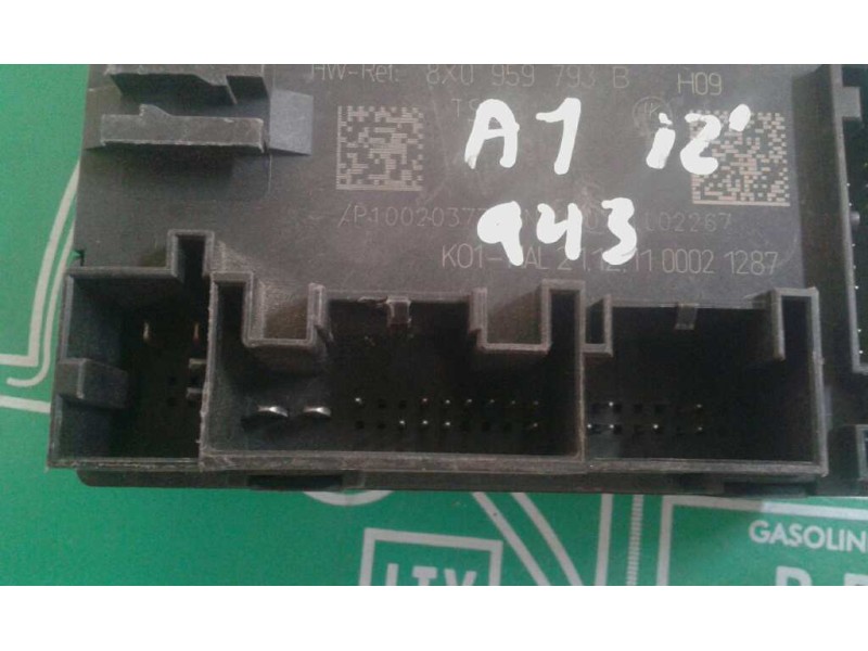 Recambio de modulo confort para audi a1 (8x) attraction referencia OEM IAM 8X0959793B DEL-IZQ LK
