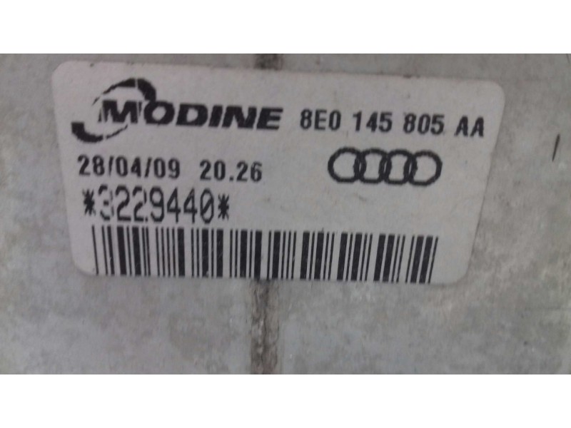 Recambio de intercooler para seat exeo berlina (3r2) style referencia OEM IAM 8E0145805AA  IZQUIERDO