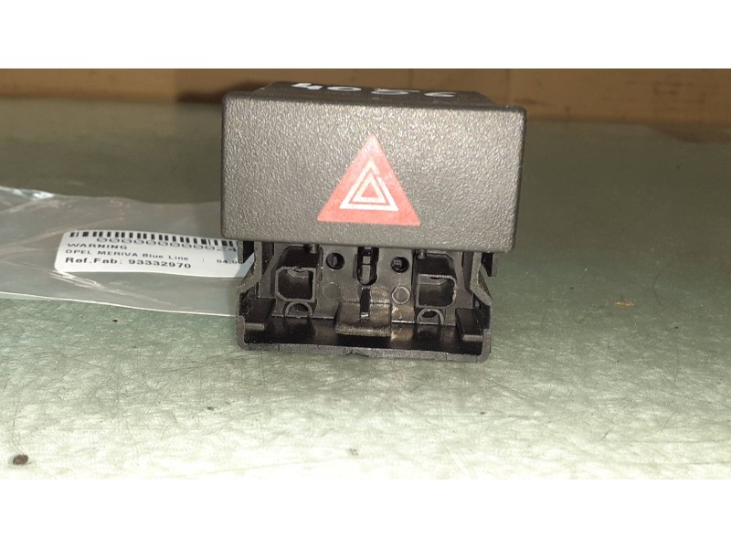 Recambio de warning para opel meriva blue line referencia OEM IAM 93332970  