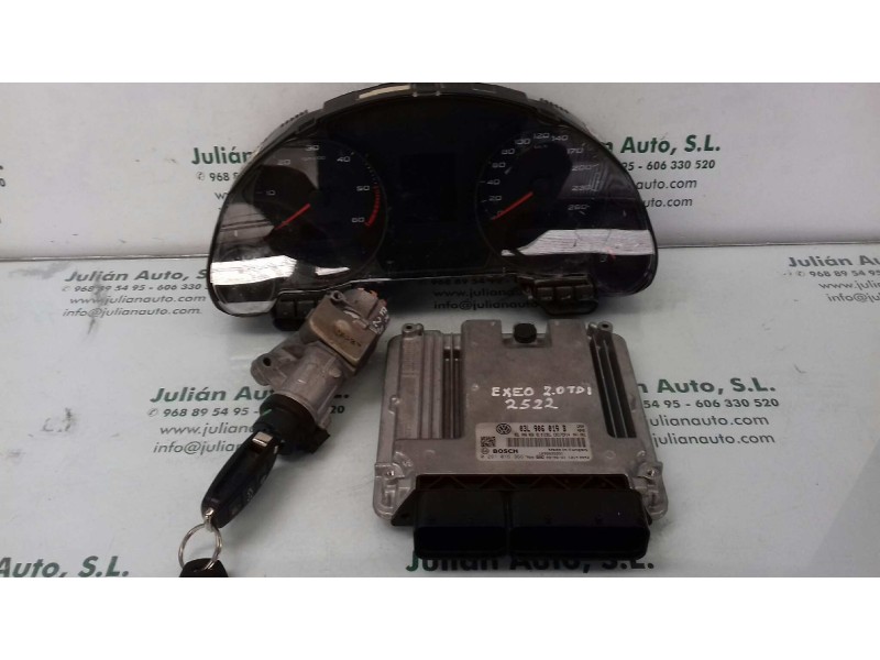 Recambio de centralita motor uce para seat exeo berlina (3r2) style referencia OEM IAM 03L906019B 0281016366 KIT - BOSCH