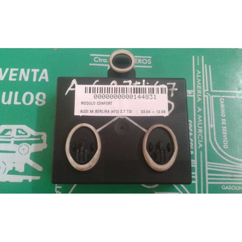 Recambio de modulo confort para audi a6 berlina (4f2) 2.7 tdi referencia OEM IAM 4F0959794F TRAS-DECH TEMIC