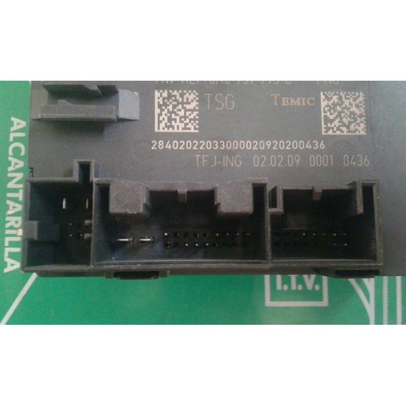Recambio de modulo confort para audi a4 ber. (b8) básico referencia OEM IAM 4F0959795N TRAS-DECH TEMIC