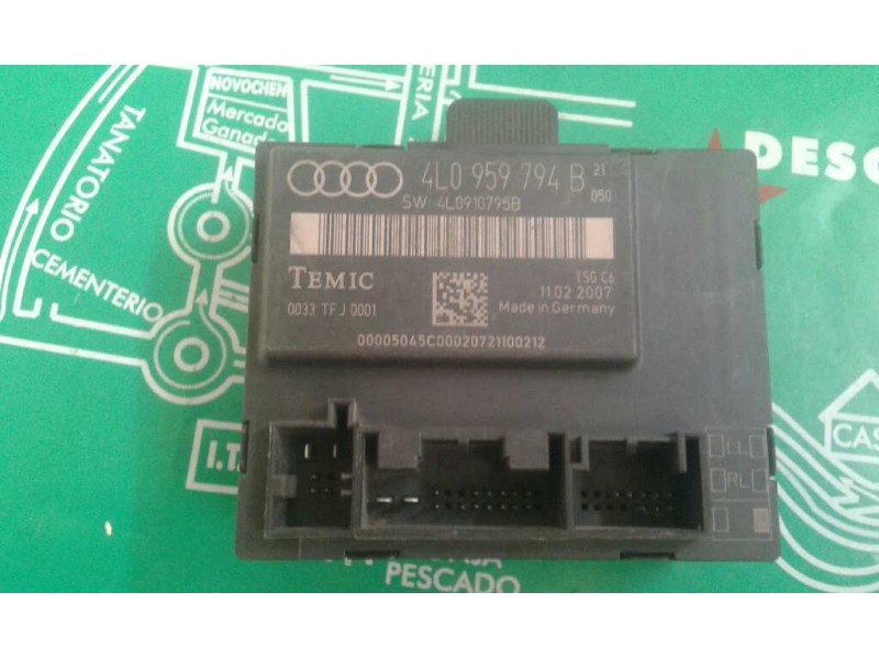 Recambio de modulo confort para audi q7 (4l) 3.0 tdi referencia OEM IAM 4L0959794B TRAS-DECH TEMIC