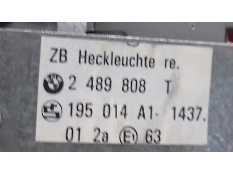 Recambio de piloto trasero derecho para bmw serie 3 berlina (e36) 320i referencia OEM IAM 2489808T 195014A1 