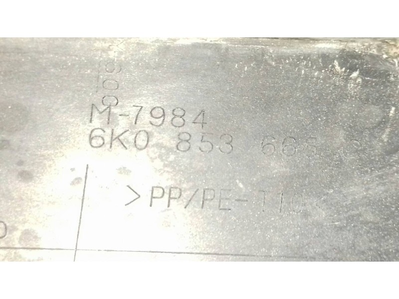 Recambio de rejilla paragolpes izquierda para seat ibiza (6k1) select referencia OEM IAM 6K0853665C  